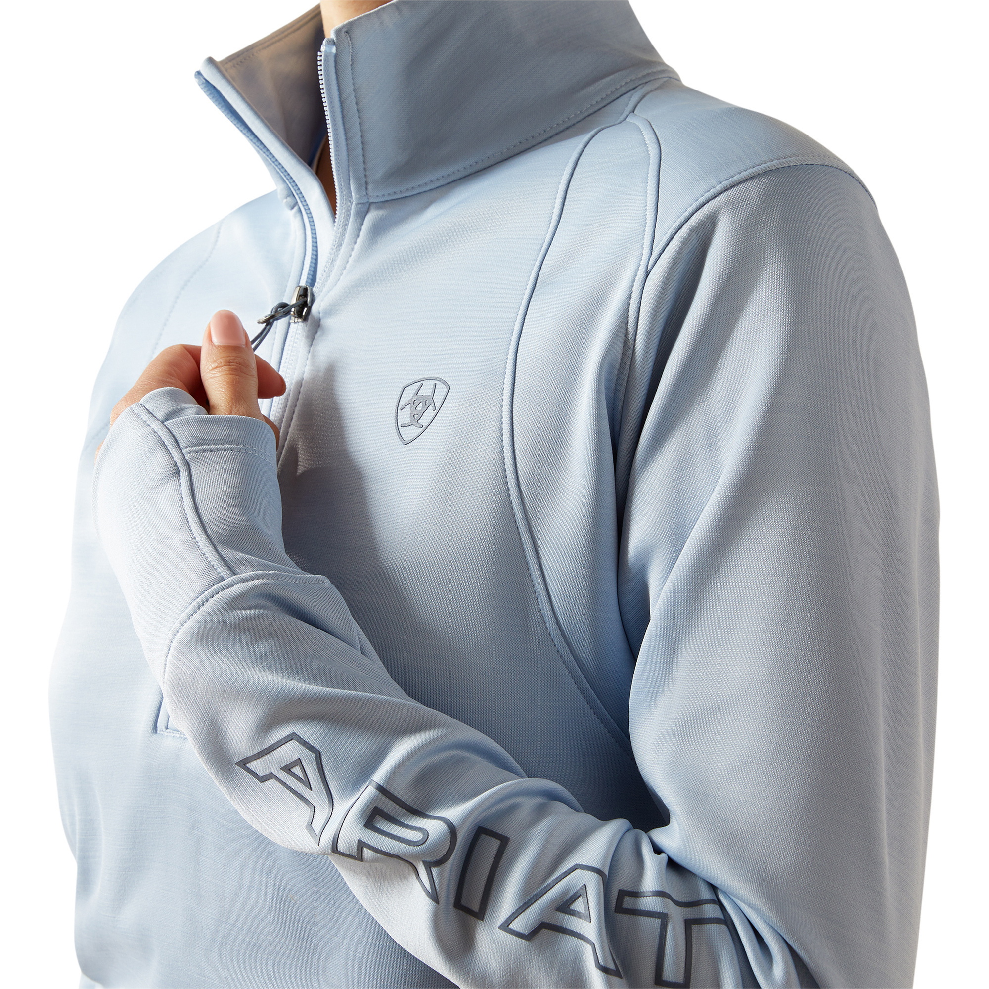 2025 Ariat Womens Team Eq 1/2 Zip Pullover 10062370 - Skyway